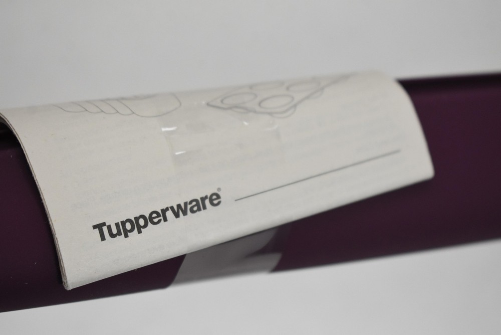 Tupperware Silicone Baking Tray Purple Rectangle Non-Stick Sheet 12" x 14"