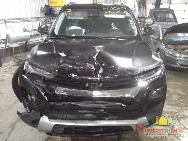 2022 Chevy Trailblazer Passenger Front Headrest Only Black Cloth