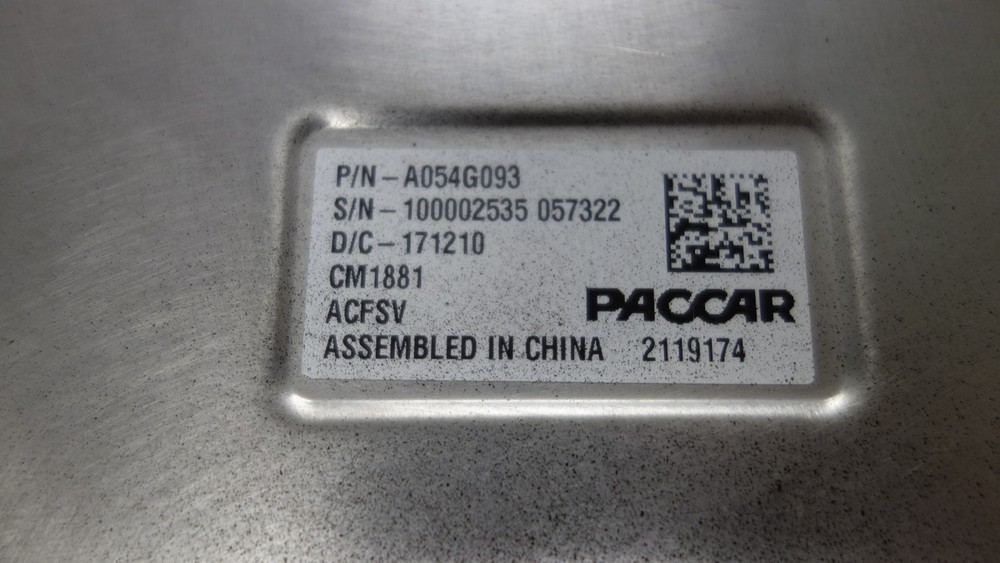 PACCAR ECM A054G093
