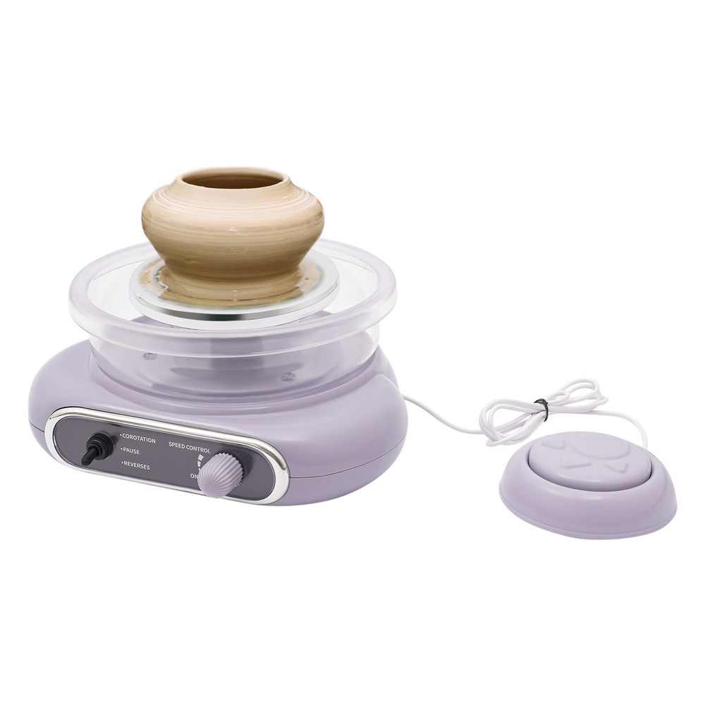 Electric Adjustable Speed Pottery Machine Mini Clay Making Pottery Craft Kit