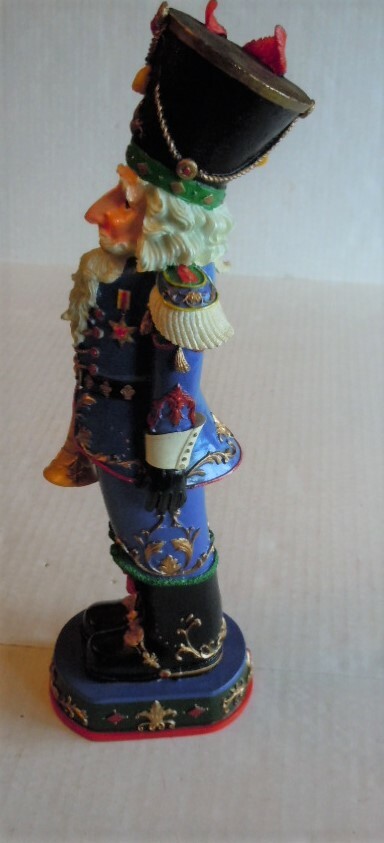 13" Poly Nutcracker with Herald's Trumpet