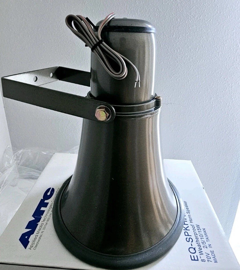 AMTC 8” Weatherproof Horn Speaker