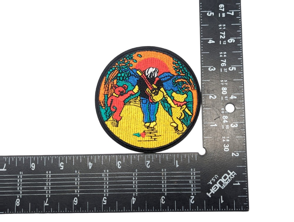Grateful Dead Patch iron on patch Embroidered Jerry Garcia