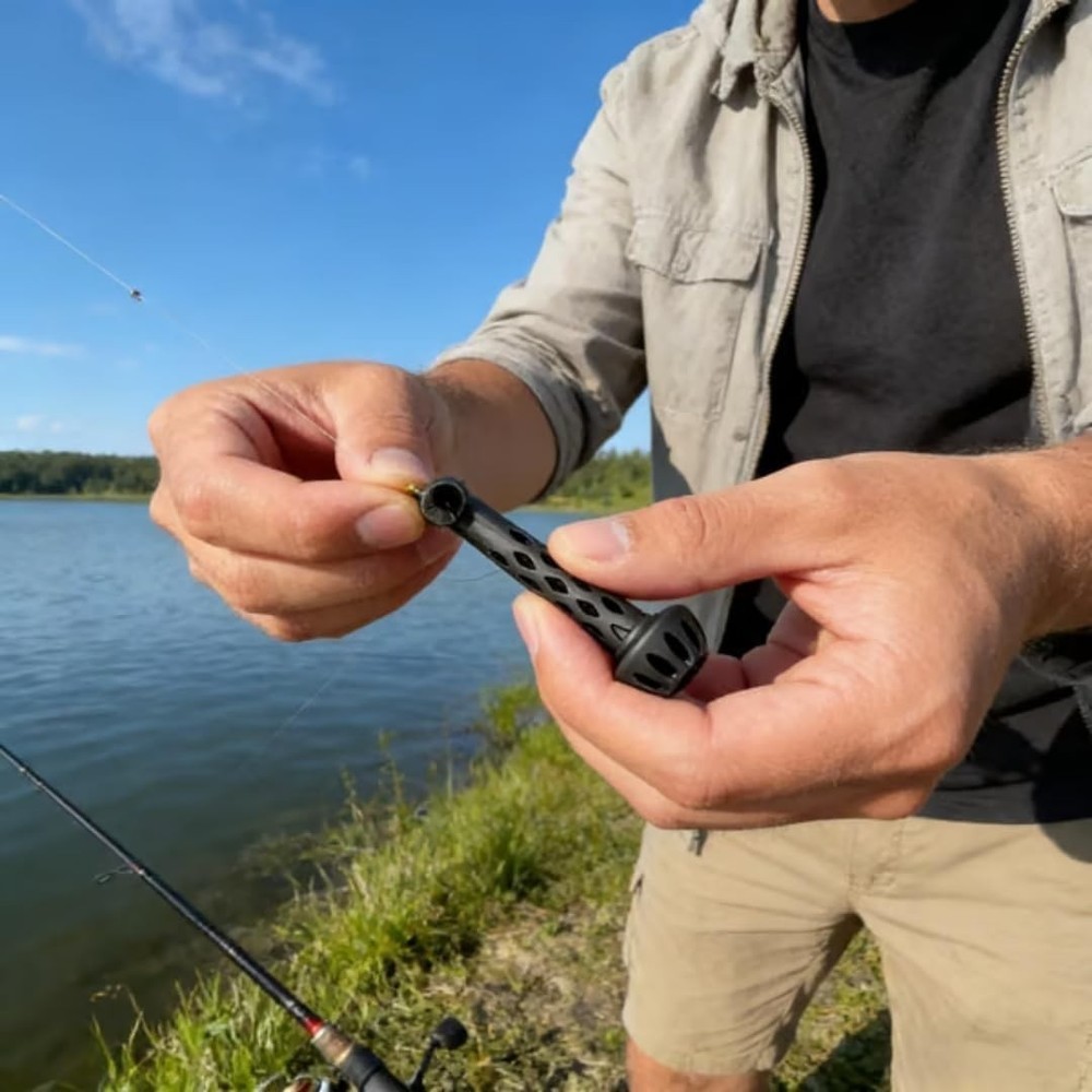 3pcs magnetic moth threading tool,fishing accessory,convenient for tying lines..