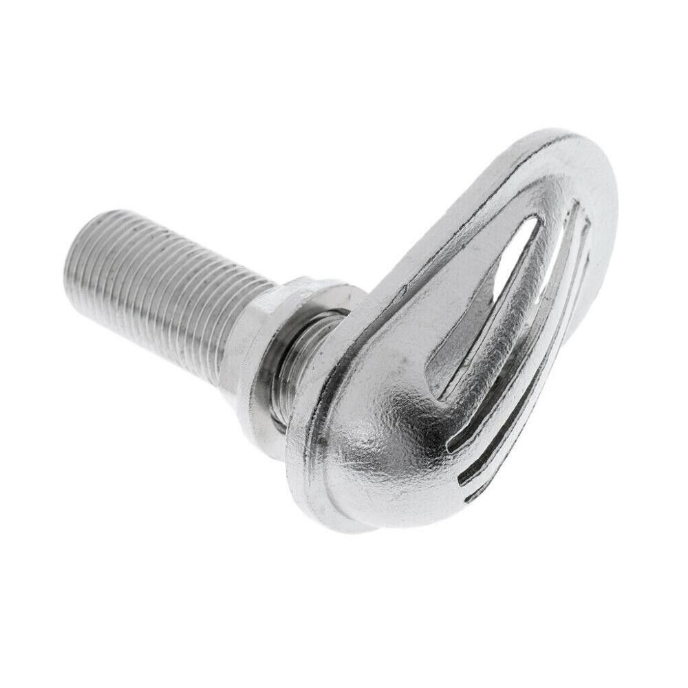 Marine Thru Hull Fitting Intake Strainer Threaded 1/2 inch Boat Stainless Steel