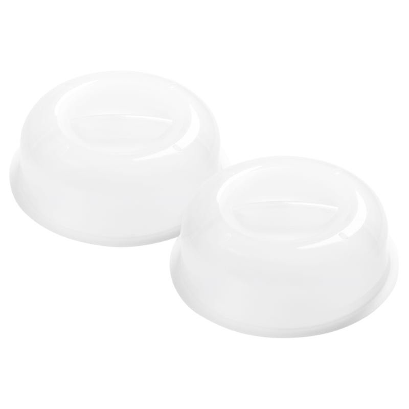 *Tupperware 2-Pack Microwave Plate Covers—Clear