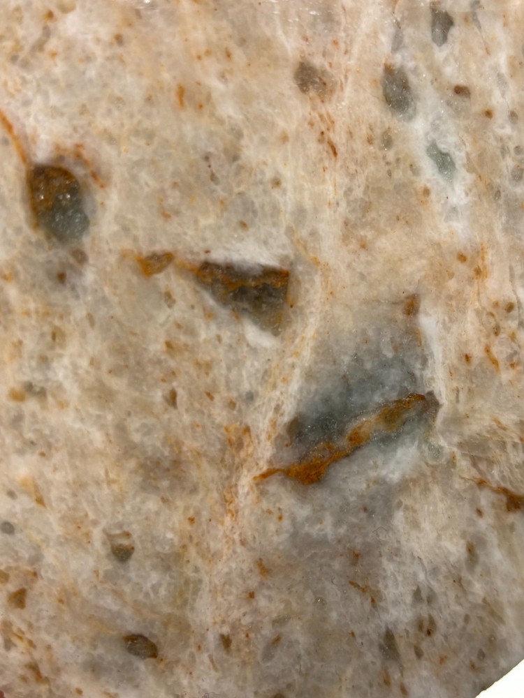 Simi-translucent Sillimanite Slab Cabbing Lapidary Combo Ship Avail