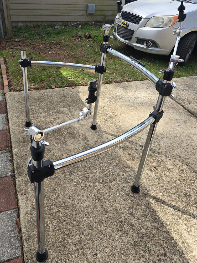 Alesis DM10 MKII Chromed Rack (No Rust or Peeling)