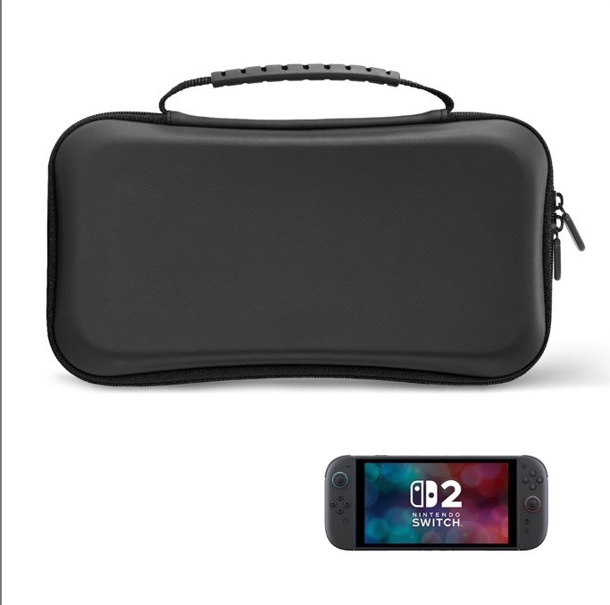 iDLEHANDS Hard Shell Carrying Case for Nintendo Switch 2, Black