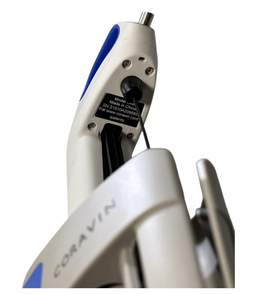Coravin Model One Wine Preservation System White Blue No Capsules Tested