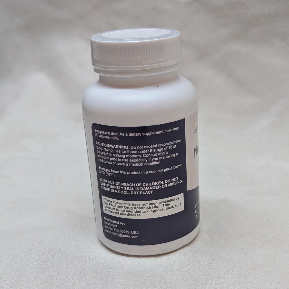 Neurocept Cognitive Support Supplement 30 Capsules Exp 11/28