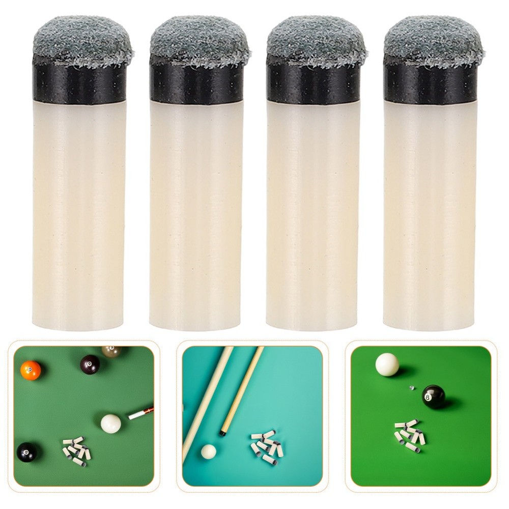 12 Pcs Pool Stick Tips Billiards Accessories Cue Replacement Kit