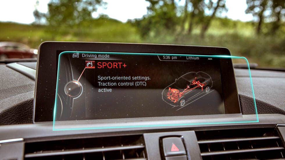 Crystal Clear Screen Protector for 2016 BMW M2 Vehicle Navigation