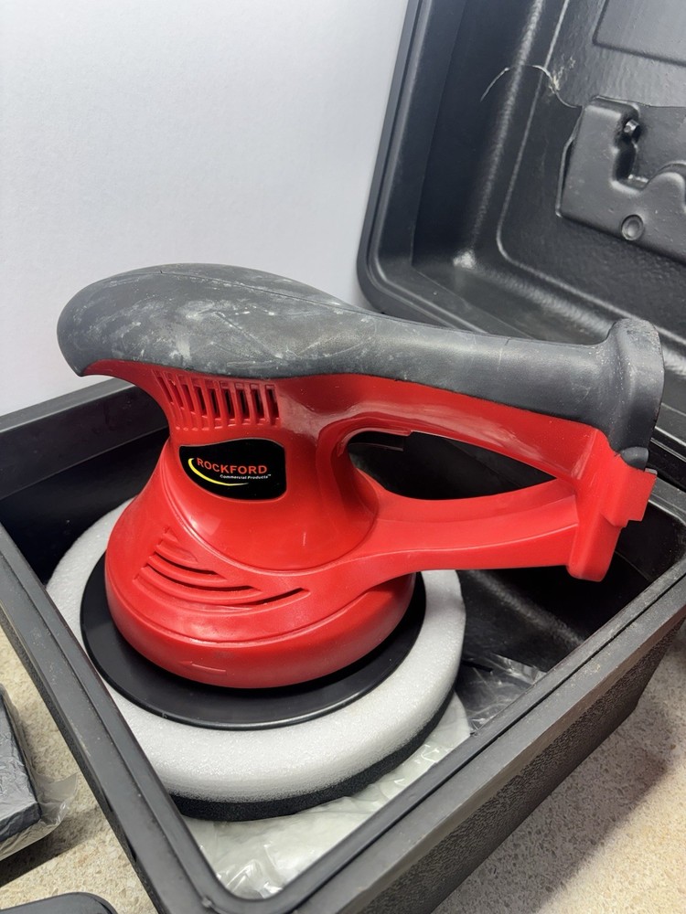 Rockford 9” cordless buffer w/ 2 batteries