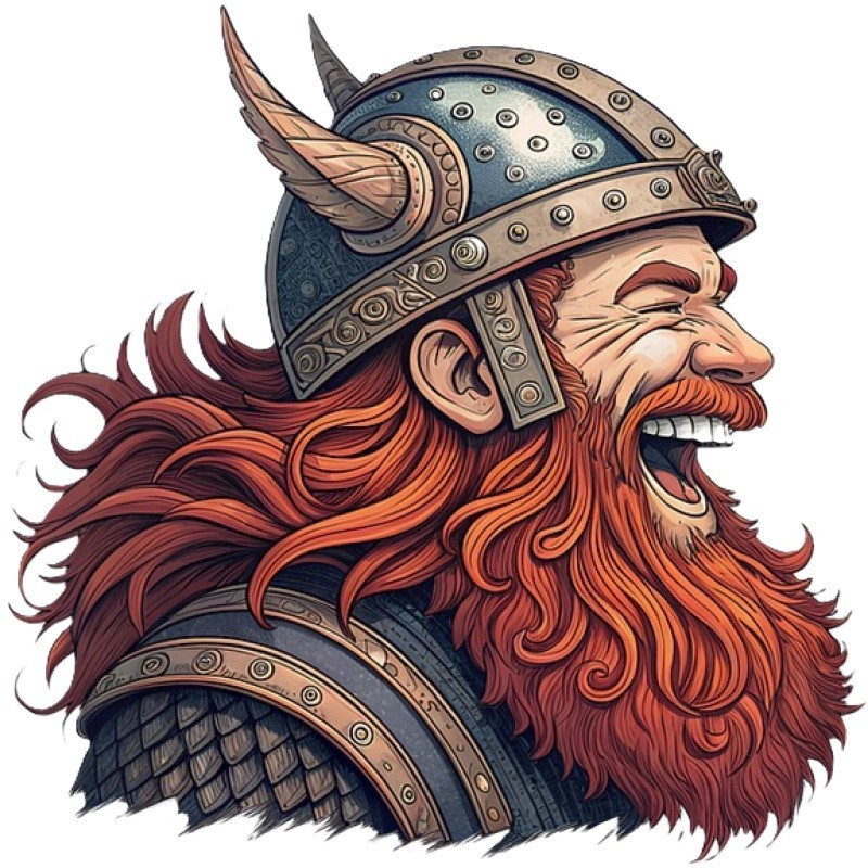 30 Custom Laughing Warrior Personalized Address Labels