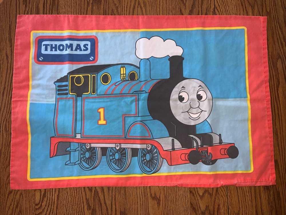 Thomas The Train Lot Pillowcases Throw Blanket Flat Sheet Pre Own