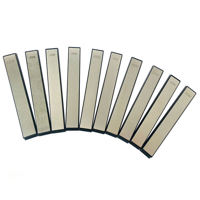 150mm*20mm Diamond Sharpening Stone With Base Sharpener Grinding 80-3000 Grit