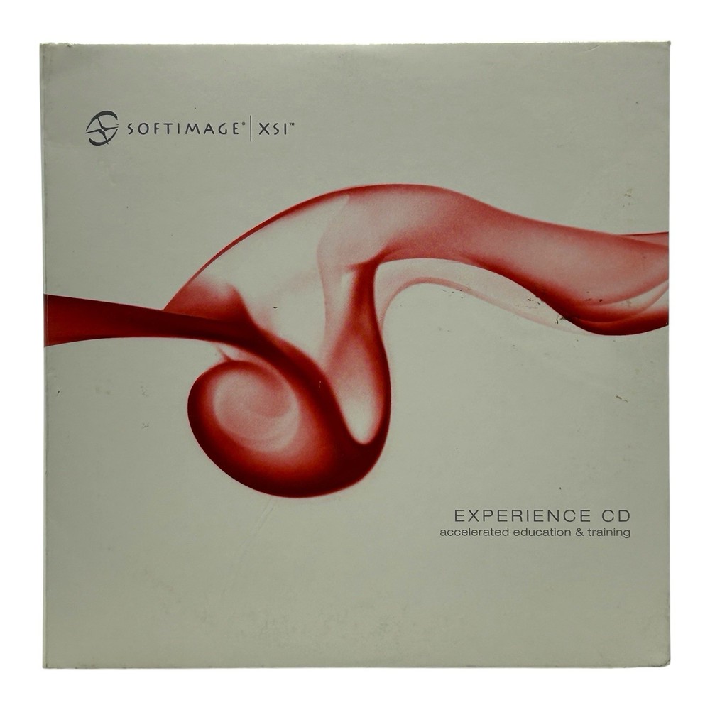 Avid Softimage XSI 2.0 Experience Software Demo & Video Training CD-ROM Set