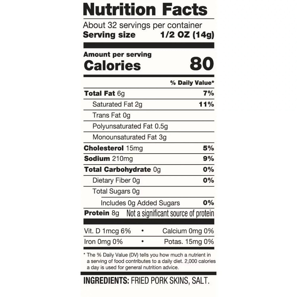 Member's Mark Original Fried Pork Rinds (16 oz.)