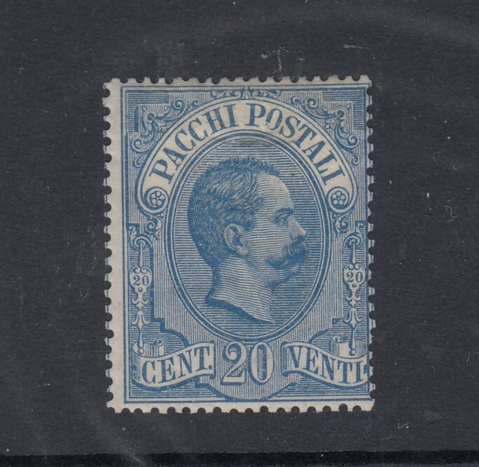 Italy 1884 20c Parcel Post MLH BP12315