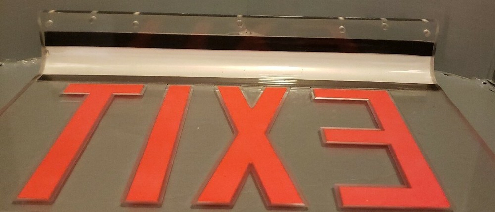 Hanging Exit Sign
