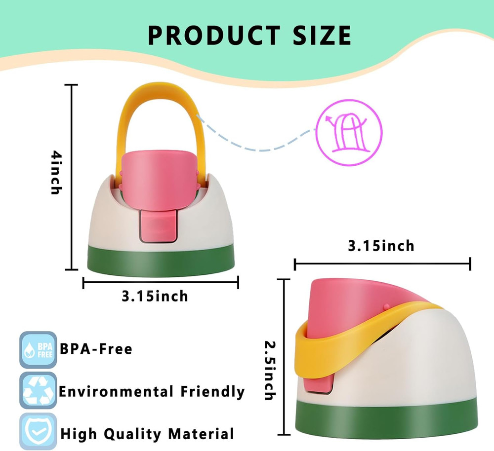 Owala Freesip Replacement Lid, Leakproof, BPA-Free, Forest Green