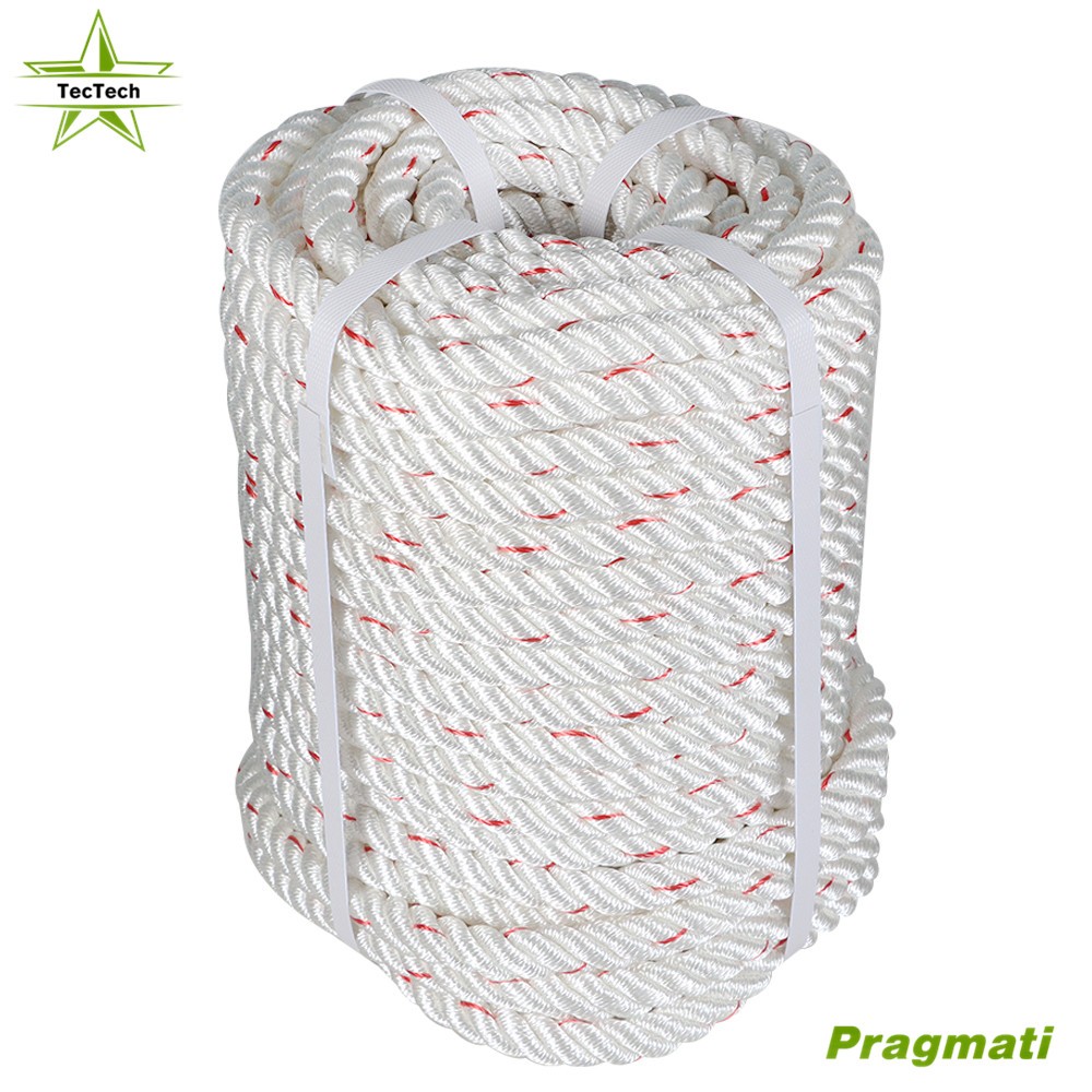 Double Braid Polyester Rope Pulling Rope 8600LBS Load Sailing Rope 5/8" x 150'