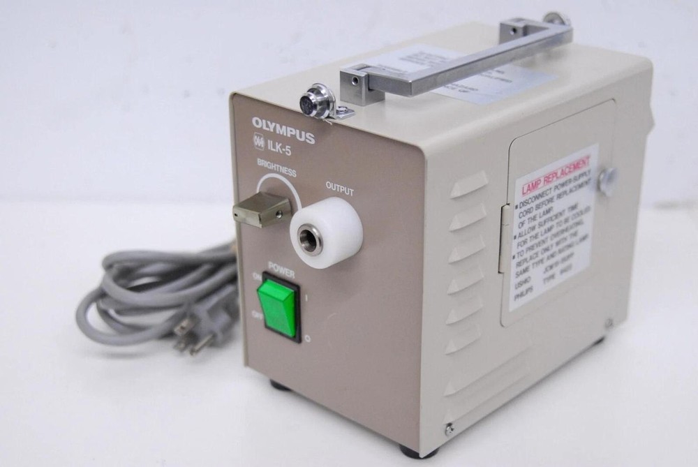 Olympus ILK-5 Cold Light Supply Source W/ Extra Bulb- TESTED