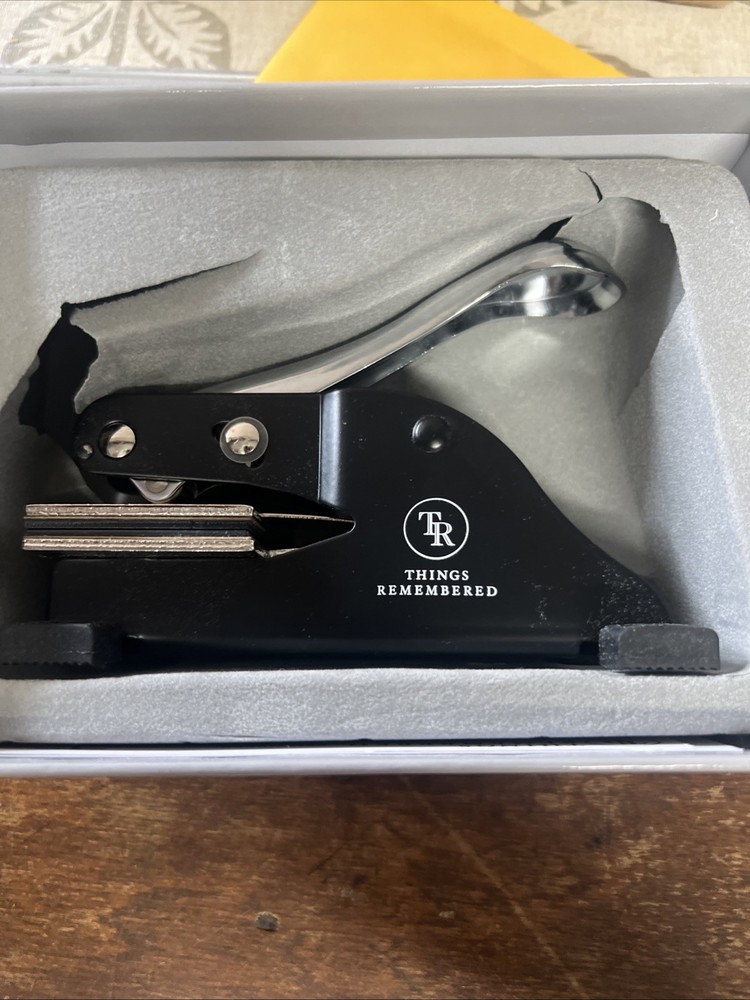 Personalized Embosser With Removable Plate "Hello Design" By Things Remembered