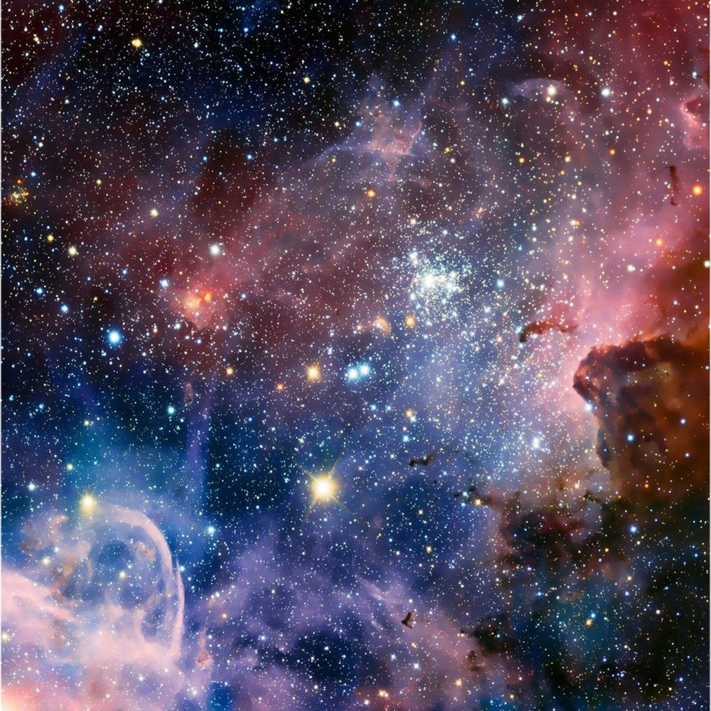 IKEA Detolf 15x15 Diorama Backdrop - CELESTIAL SPACE GALAXY