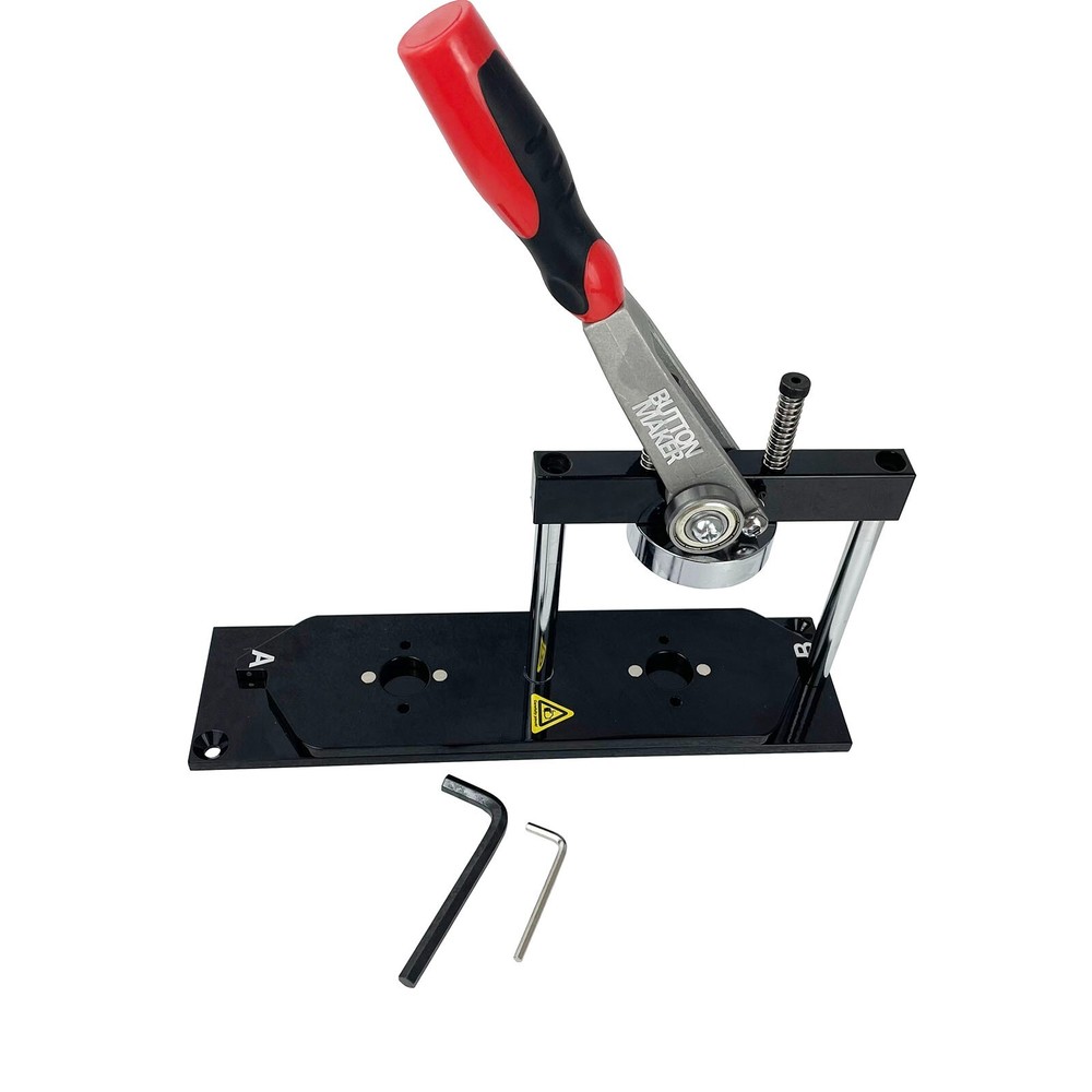 Professional N4 Badge Button Maker Rack DIY Emblem Button Maker Press Body