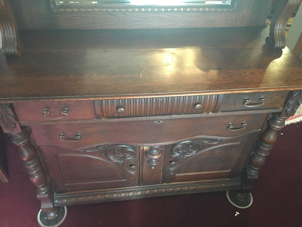Sideboard Buffet--Late 19th/Early 20th Century
