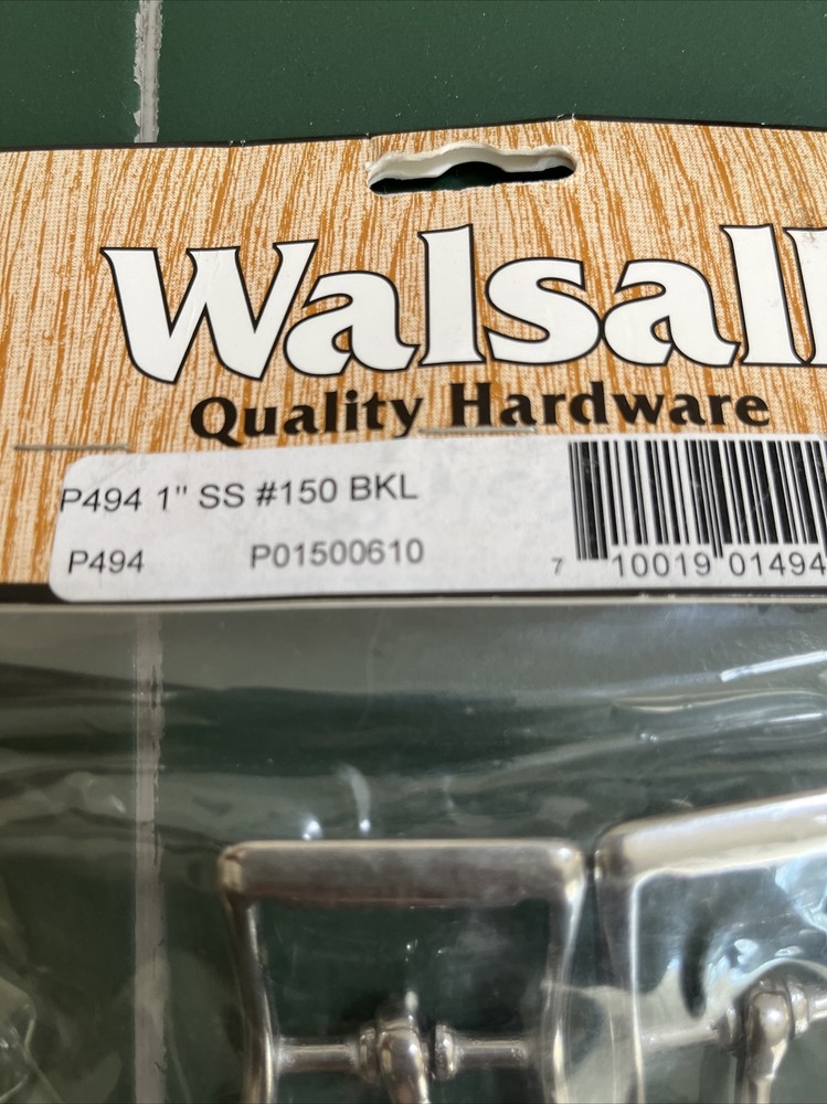 Walsall quality hardware 1” BKL #150