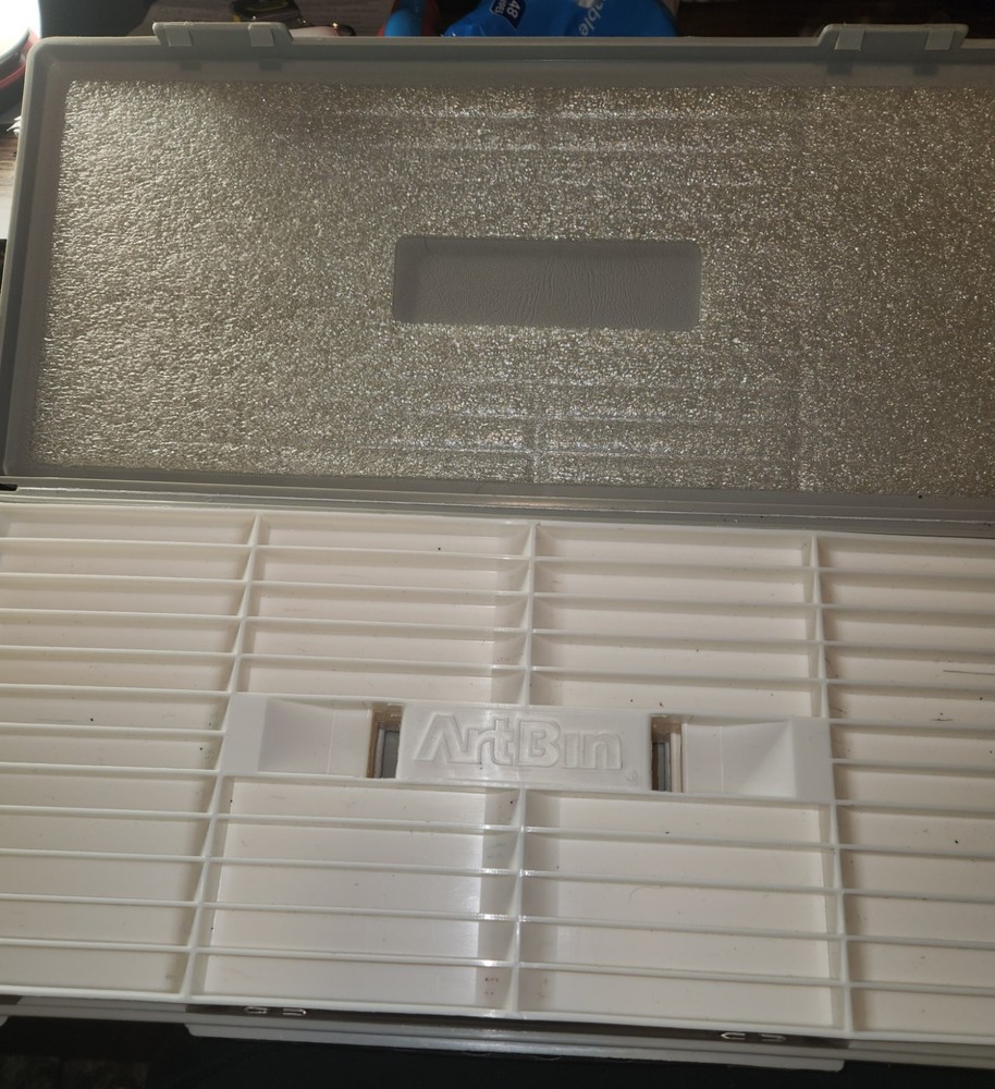 Pastel 3 Art Bin Storage Case For Pastels