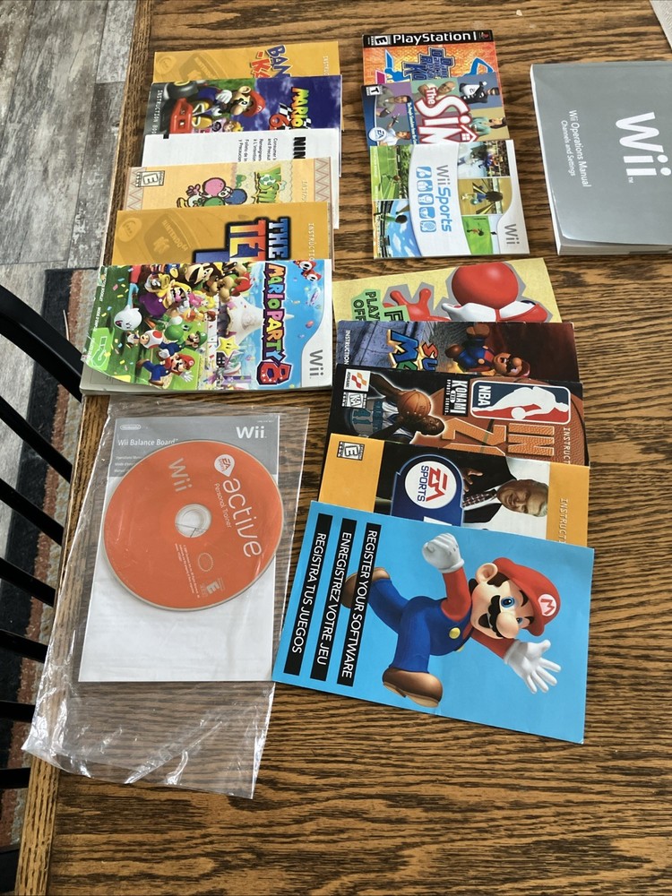 Gaming Wii And Such Booklets