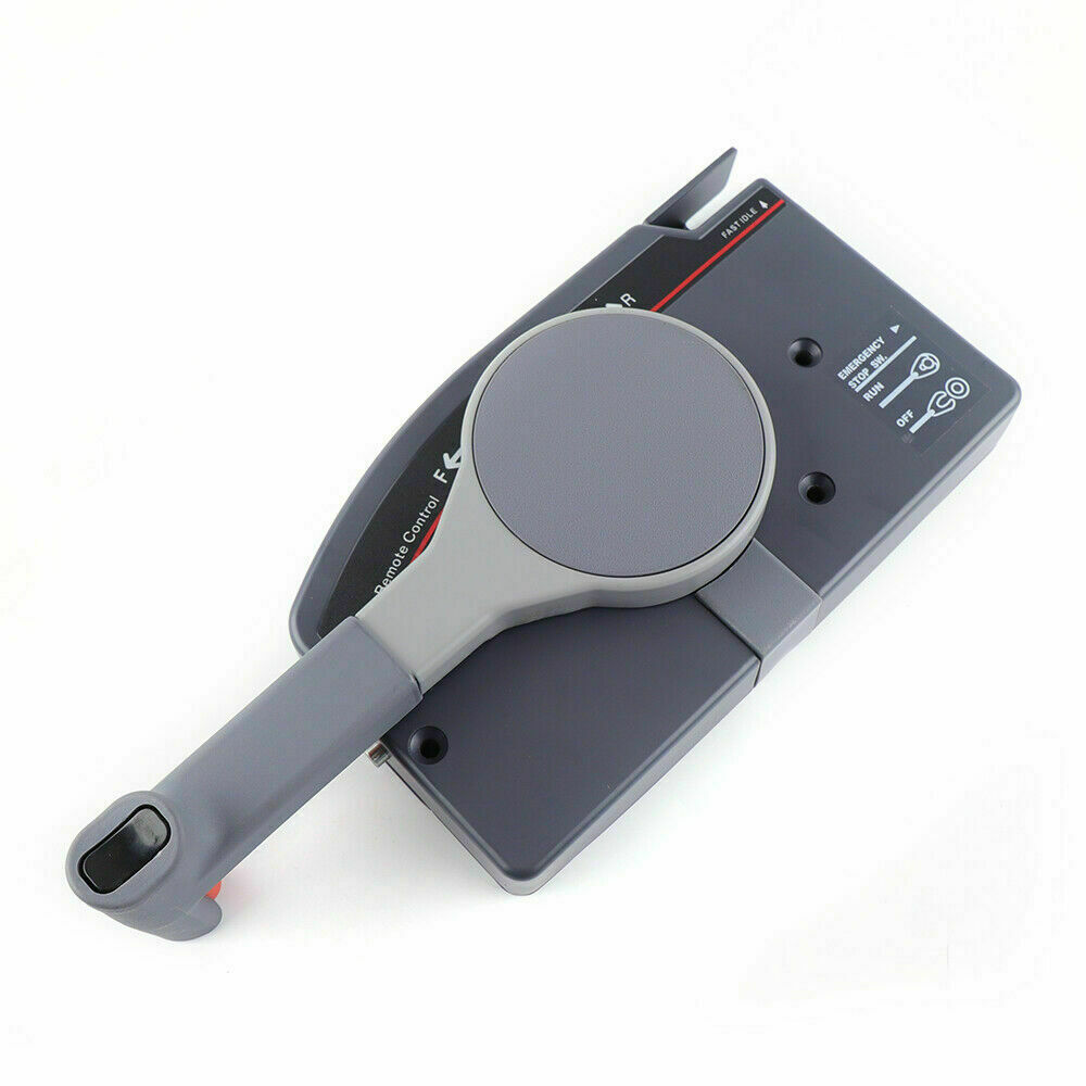 Pull Throttle Outboard Engine Remote Control Box 703 For Side Mount Without Core