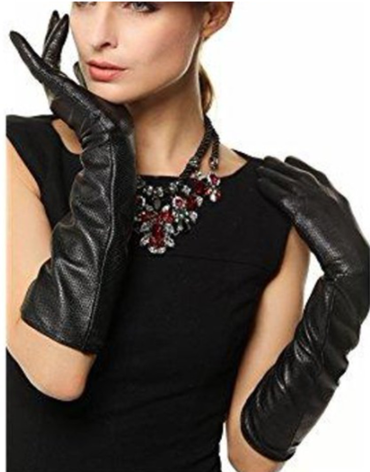 BCBG Leather Gloves - XS/S