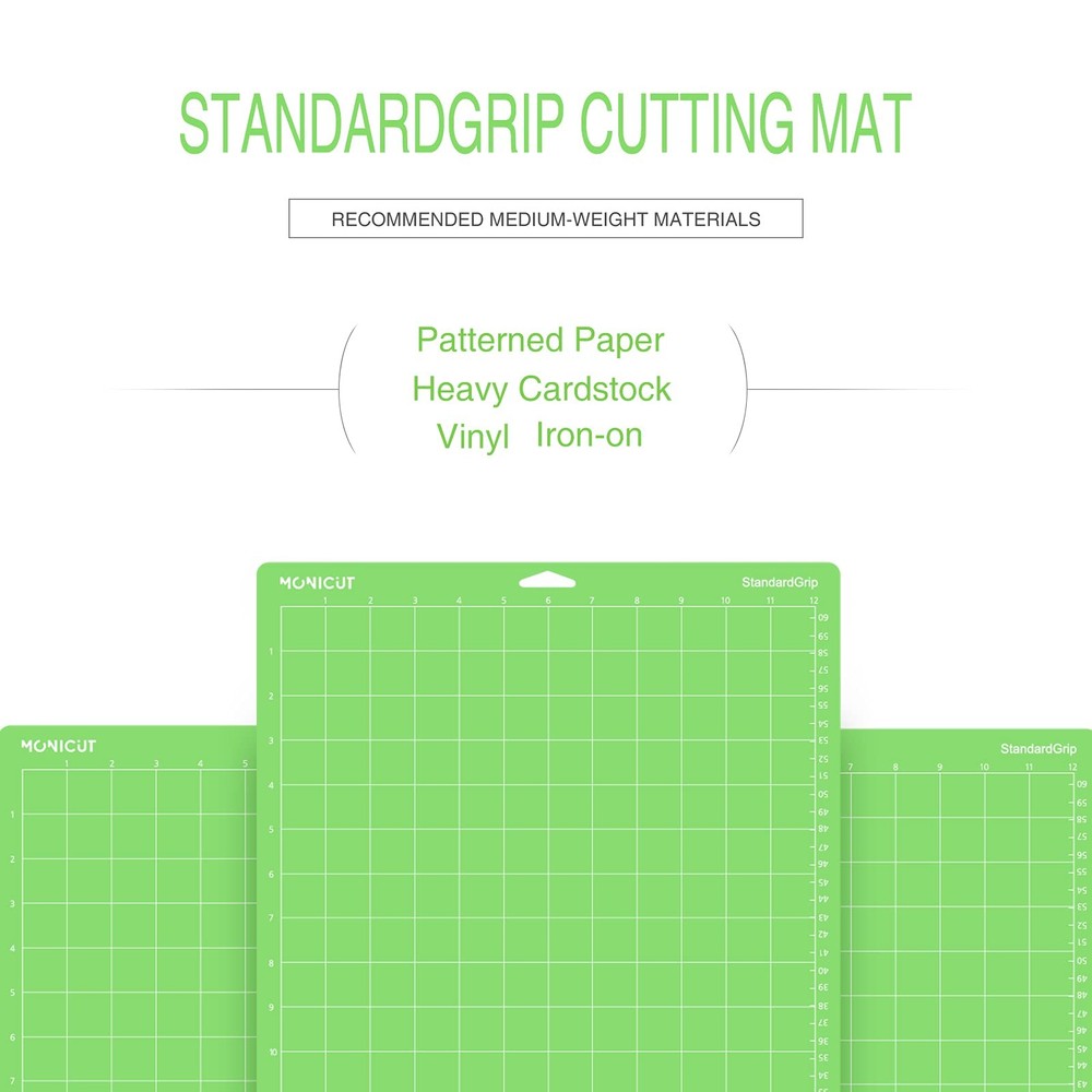 12x24 Standardgrip Cutting Mat for Cricut Maker 3/Maker/Explore 3/2//, 3 Pcs ...