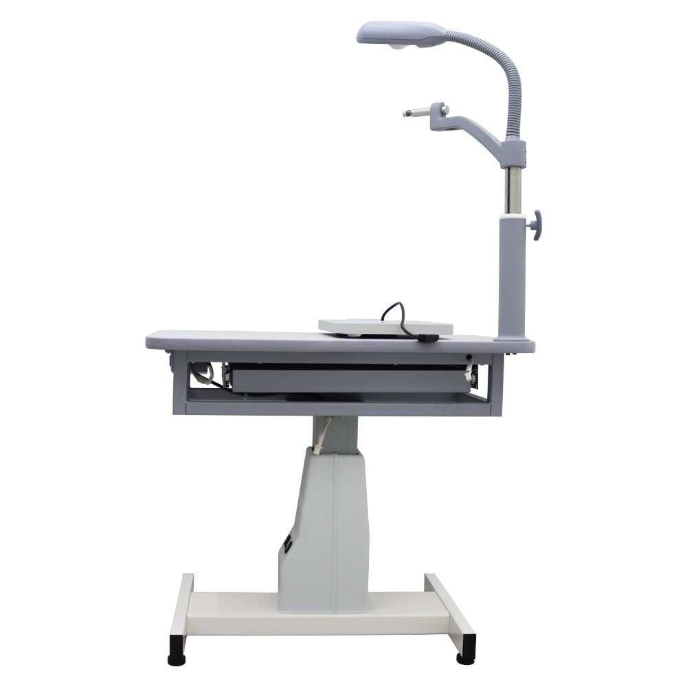 Automatic Optometry Ophthalmic Eyeglass Test Stand Movable Table Loading 165lbs