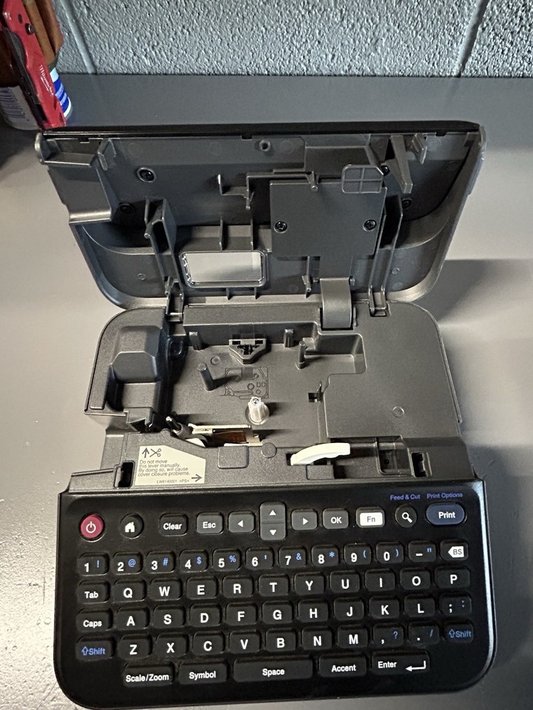 Brother Printer PTD600 PC Connectible Label Maker - Black