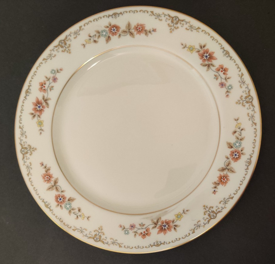 GORHAM LONGMEADOW 3 pc Setting NEW! Dinner, Cup, Saucer NOS