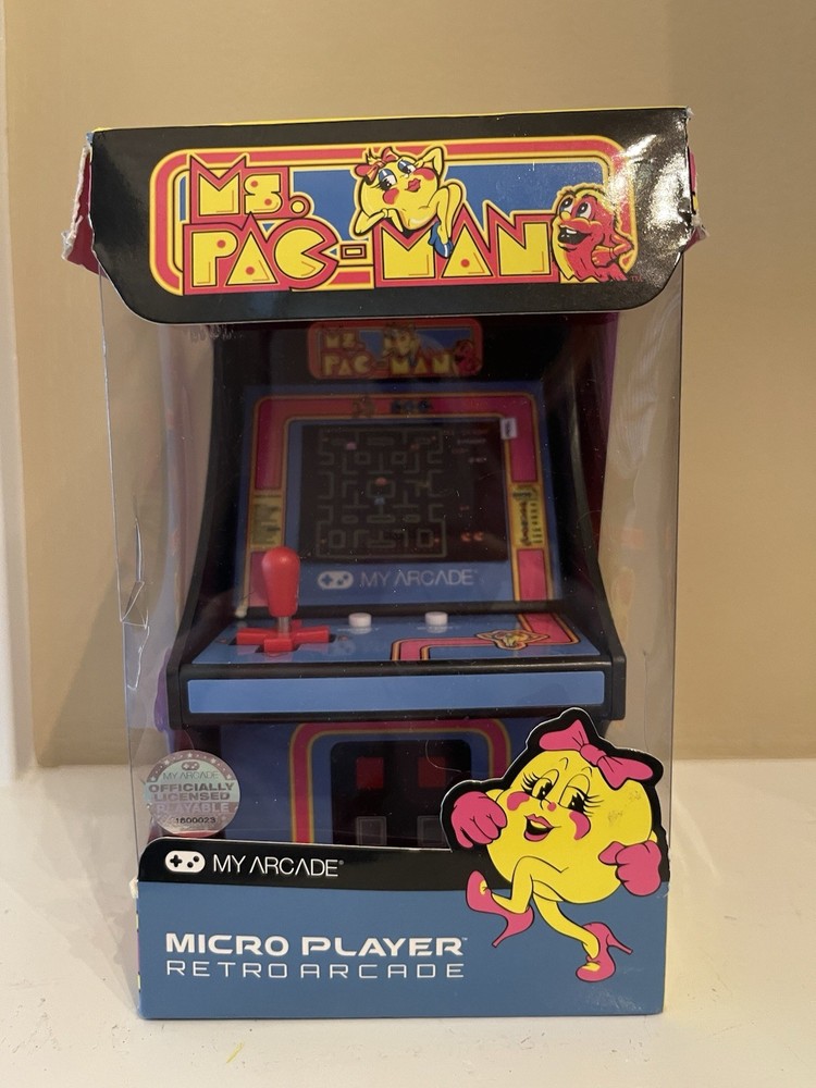Ms Pac Man My Arcade Micro Player Retro Mini Arcade Machine NEW
