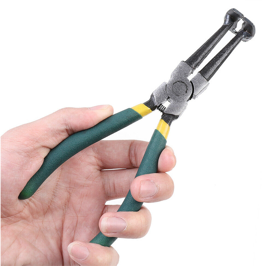 Car Professional Piston Ring Compressor Cylinder Installer Plier & 14 Band Tools