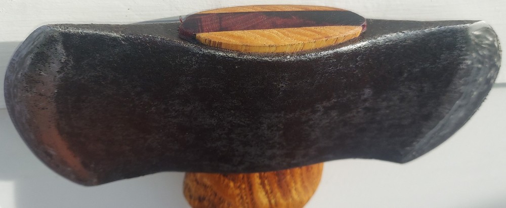 Vintage Plumb Champion Double Bit Axe Hoffman Handle