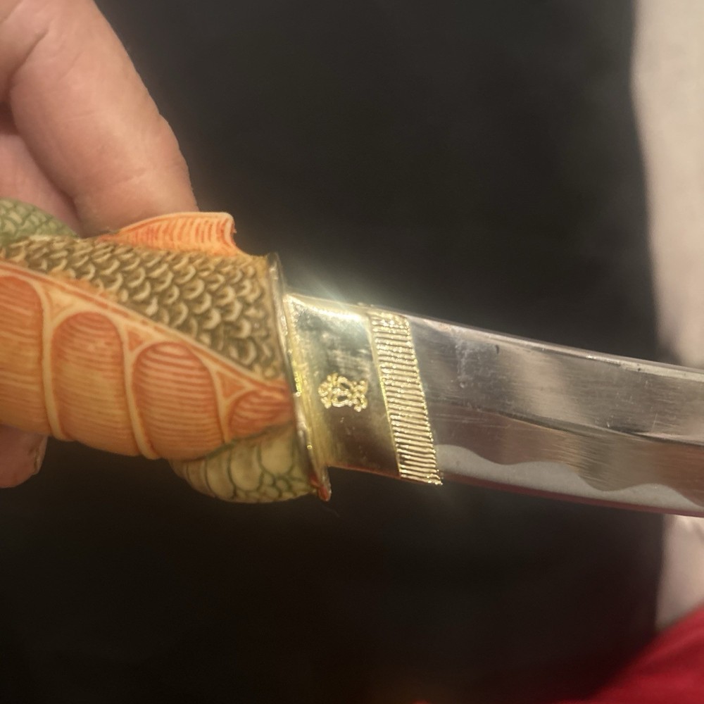 Fantasy Dragon Dagger. Decorative Collectible.