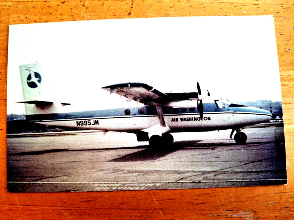 Air Washington DHC-6 Postcard