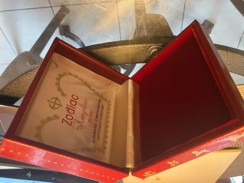 Zodiac Kingline 36 000 Automatic Chronometer Box - Box only