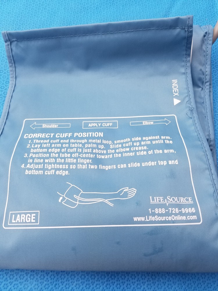 Life Source Large Blood Pressure Cuff