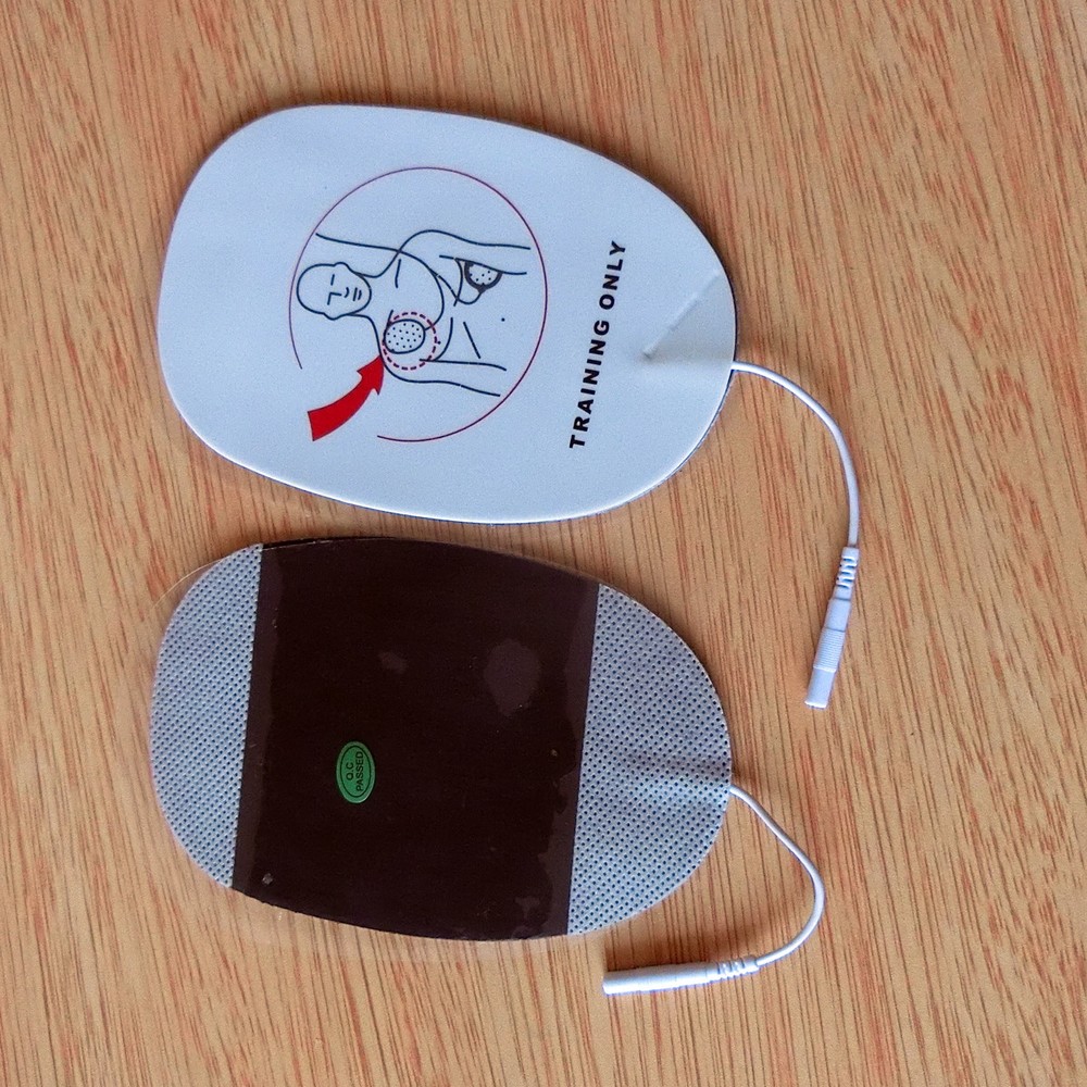 5 pairs AED Training Pads Adult XFT AED Training Electrode Replacement Pads