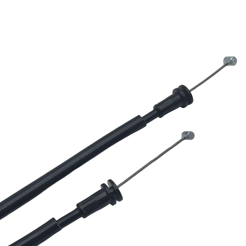 Black Throttle Cable Push & Pull Set For BMW S1000RR 2009-2014 2013 2012 2011